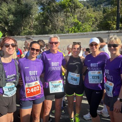 Biot Running le club biotois sur le 10km de menton